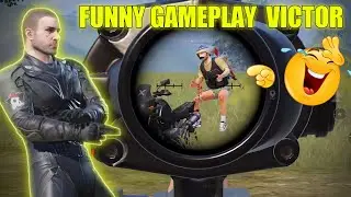 VICTOR PRO GAMEPLAY IN BGMI 😂 funny commentary gameplay by AMOP