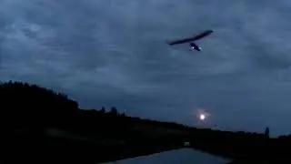 Дельталёт на Луне