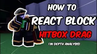 How to REACT BLOCK and HITBOX DRAG with GUEST 1337 in Forsaken! Full Guide