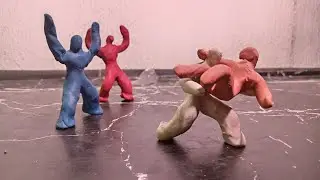 Triángulo amoroso | un bocado de la alocada mente de Mr.Baac | Stop motion con plastilina