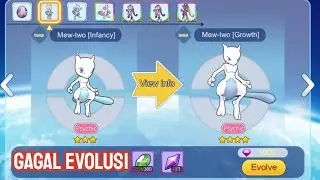 MEW TWO GAGAL EVOLUSI . PERCUMA GRIMDING DAIMOND .