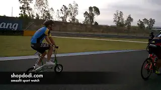 amazfit watch test GPS, Heart rate, battery, Bike mode with Buriram Bike Fest 2017