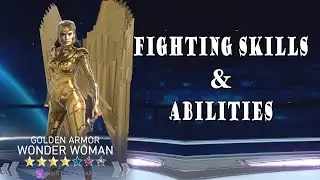 Wonder Woman (Golden Armor Legendary) - Injustice 2 Mobile