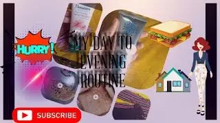 Vlog - Day to evening routine#porushiparkhi