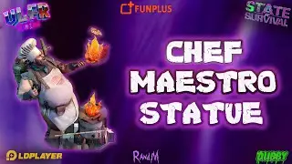 State of Survival : Chef Maestro Statue Full Pack
