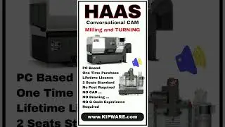 Haas Conversational CAM Create G code with no cad no drawing and no G Code experience