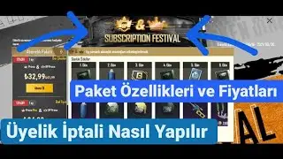 Pubg Mobile Prime Plus ve Rp Prime Plus Abonelik İptali Nasıl Yapılır  Abonelik İptal Etme