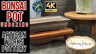 Bonsai Pot Unboxing from Artisan Works Pottery!