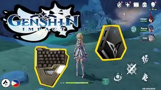 Play Genshin Impact using mouse and keyboard ( Flydigi Q1 and Scorpion D1 ) 