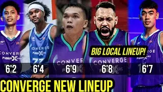 PBA UPDATES I CONVERGE LATEST NEW LOOK COMPLETE LINEUP