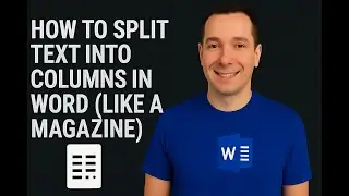 How to Split Text into Columns in Word – Look Like a Designer