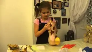 Как сделать домик из тыквы