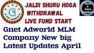 GNET ADWORLD NEW BIG UPDATES MONTH APRIL || Ab Jaldi Milega Pesa | Gnet Me huye Kucch Changes |