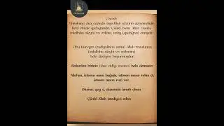 Duada "inşəAllah" sözünü demək düzgündürmü (hissə 1)