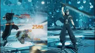 Rebirth High Braver Perfect Timing Testing Combat Training: Zack Also Meteorain Final Fantasy VII