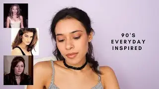 90's Makeup Look Everyday Style w/2 Lip Looks