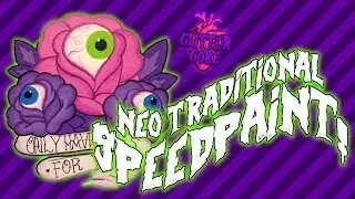 Mixed Media SPEEDPAINT - Only Have Eyes For You