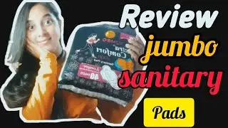 JUMBO EXTRA SURE SANITARY PAD REVIEW  MADE IN INDIA SANITARY PAD