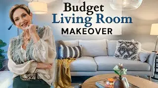 Affordable Living Room Makeover - Young Family Makeover