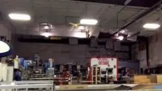 Sawn Craft Micro B-58 Hustler Flying Indoors at RC Madness