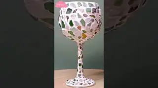 Wow! Look What You Can Make with Old Wine Glasses! Beautiful Candle Holders Home Decoration #DIY