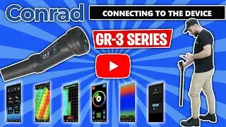 Conrad GR-3 Series Deep Seeking Ground Scanning Detectors: Connection to the Device