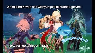 Kaveh and Xianyun get on Furina's nerves // Genshin Impact skit