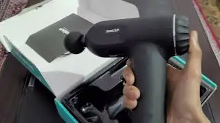 beatXP Bolt Deep Tissue Massage Gun | Body Pain Relief | Wireless Massager | Body Massage Vibrator