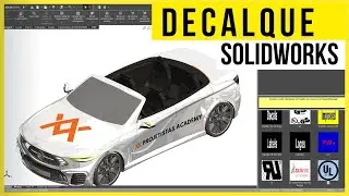 DECALQUE NO SOLIDWORKS - COMO INSERIR LOGO E IMAGEM NO DESENHO 3D