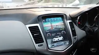 Tesla style Android 7.1 Car Radio GPS Navigation Headunit for Chevrolet Cruze after installed