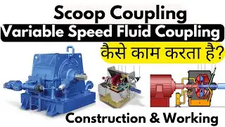 Scoop Coupling | Variable Speed Fluid Coupling | Scoop Coupling Construction And Working