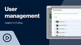 User Management | CMMS Tutorial