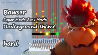 Kalimba tutorial: Bowser - Underground theme