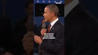 Obama Exposes Mitt Romney #politics #news #shorts