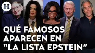 ¿Participaron en abusos? De Oprah a Stephen Hawking famosos relacionadas con Jeffrey Epstein