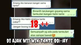 BOCIL DILARANG NONTON..!! DI AJAK WIK WIK T4NTE BO|-|AY