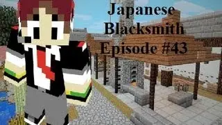 Minecraft Asian Tutorials #43: How to make a Japanese Blacksmith