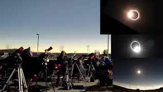 Total Eclipse 2024 in Sherbrooke City, Canada