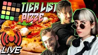TIER LIST PIZZE🍕: PRONTI ALLA BATTAGLIA - 🔴LIVE w/@ikidarii