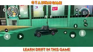 I LEARNT CAR DRIFT IN DUBAI MAP