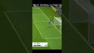 Super Curl by Messi.👽💥 #efootball #pesmobile