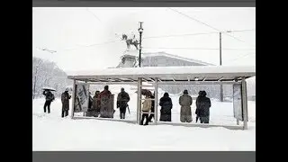 Le foto della storica nevicata di Milano del 1985 con 90 centimetri di neve