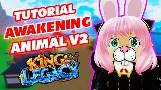 Cara Awakening Race Animal V2 di King Legacy #roblox #kinglegacy