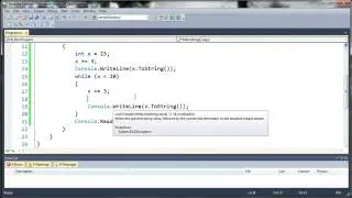 Visual C# 2010 Tutorial 16 - Exiting Loops