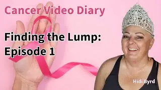 Breast Cancer Video Diary #1 -  announces she has triple positive breast cancer; emotional video!