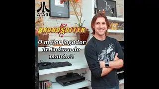 Gameplay do meu Recorde Mundial no Enduro (Atari) 1-5-2022
