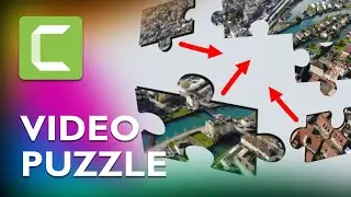 Animated Puzzle Assembly Video in Camtasia