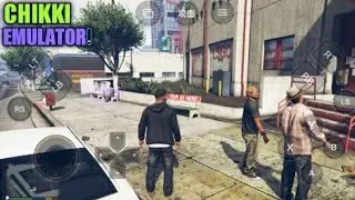 Chikii Emulator mod Apk to play Gta V 5 in mobile ps4 and ps5 Emulator for Android and iOS