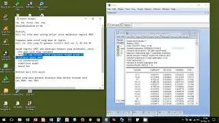 Regresi Model ARDL (Autoregressive Distributed Lag) Menggunakan EViews 9