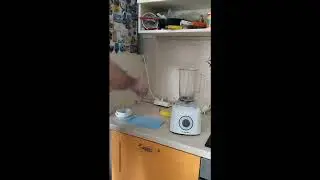 На кухне у йога. Готовим банана ласси